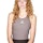SAYSKY Combat Rib Crop Top Dames Bruin