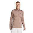 adidas Own The Run Half Zip Shirt Heren Bruin