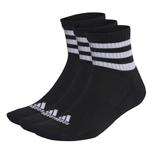 adidas 3-Stripes Cushioned Sportswear Mid Cut Socks 3-Pack Unisex adidas 3-Stripes Cushioned Sportswear Mid Cut Socks 3-Pack Unisex