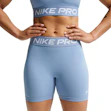 Nike Pro 365 Dri-FIT Mid-Rise 5 Inch Short Tights Dames Blauw