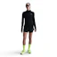 Nike Swift Dri-FIT Half Zip UV Shirt Dames Zwart