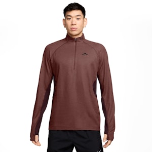 Nike Trail Dri-FIT Half Zip Mid Layer Heren Nike Trail Dri-FIT Half Zip Mid Layer Heren