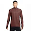 Nike Trail Dri-FIT Half Zip Mid Layer Heren Bruin