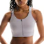 On Endurance Bra Zip Dames Creme