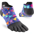 Injinji Spectrum Run Lightweight No-Show Socks Unisex Multi
