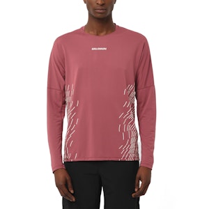 Salomon Sense Aero Graphic Shirt Heren Salomon Sense Aero Graphic Shirt Heren