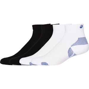 ASICS Cushion Run Quarter Socks 2-Pack Unisex