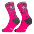 Dynafit Run Wild Crew Socks Unisex Fluorroze