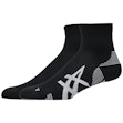 ASICS Cushioned Run Quarter Socks 2-Pack Unisex Zwart