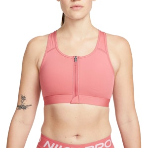 Nike Dri-FIT Swoosh Zip-Front Bra Dames Nike Dri-FIT Swoosh Zip-Front Bra Dames