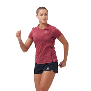 Odlo Zeroweight Engineered Crew Neck T-shirt Dames Odlo Zeroweight Engineered Crew Neck T-shirt Dames