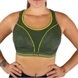 Shock Absorber Ultimate Run Bra Dames Groen