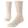 Stance Marled Light Crew Unisex Creme
