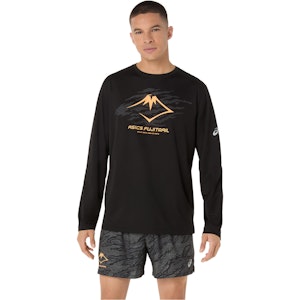 ASICS FujiTrail Logo Shirt Heren ASICS FujiTrail Logo Shirt Heren