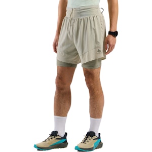 Odlo X-Alp Trail 6 Inch 2-in-1 Shorts Heren Odlo X-Alp Trail 6 Inch 2-in-1 Shorts Heren