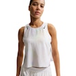 Nike AeroSwift Dri-FIT ADV Crop Tank Dames Creme