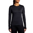 Brooks Luxe Shirt Dames Zwart