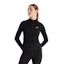New Balance Athletics Heat Grid Half Zip Shirt Dames Zwart