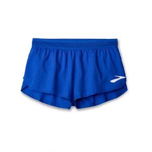 Brooks Elite 3 Inch Split Short Heren Brooks Elite 3 Inch Split Short Heren