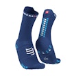Compressport Pro Racing Socks V4.0 Run High Blauw