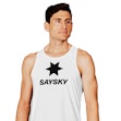 SAYSKY Logo Flow Singlet Heren Wit