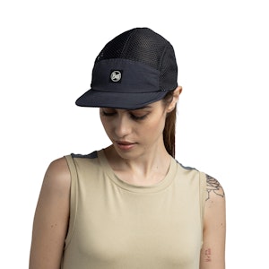 Buff 5 Panel Air Cap Saret Black Unisex Buff 5 Panel Air Cap Saret Black Unisex