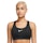 Nike Swoosh Medium-Support Sports Bra Dames Zwart