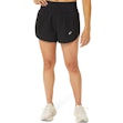 ASICS Road 3.5 Inch Short Dames Zwart